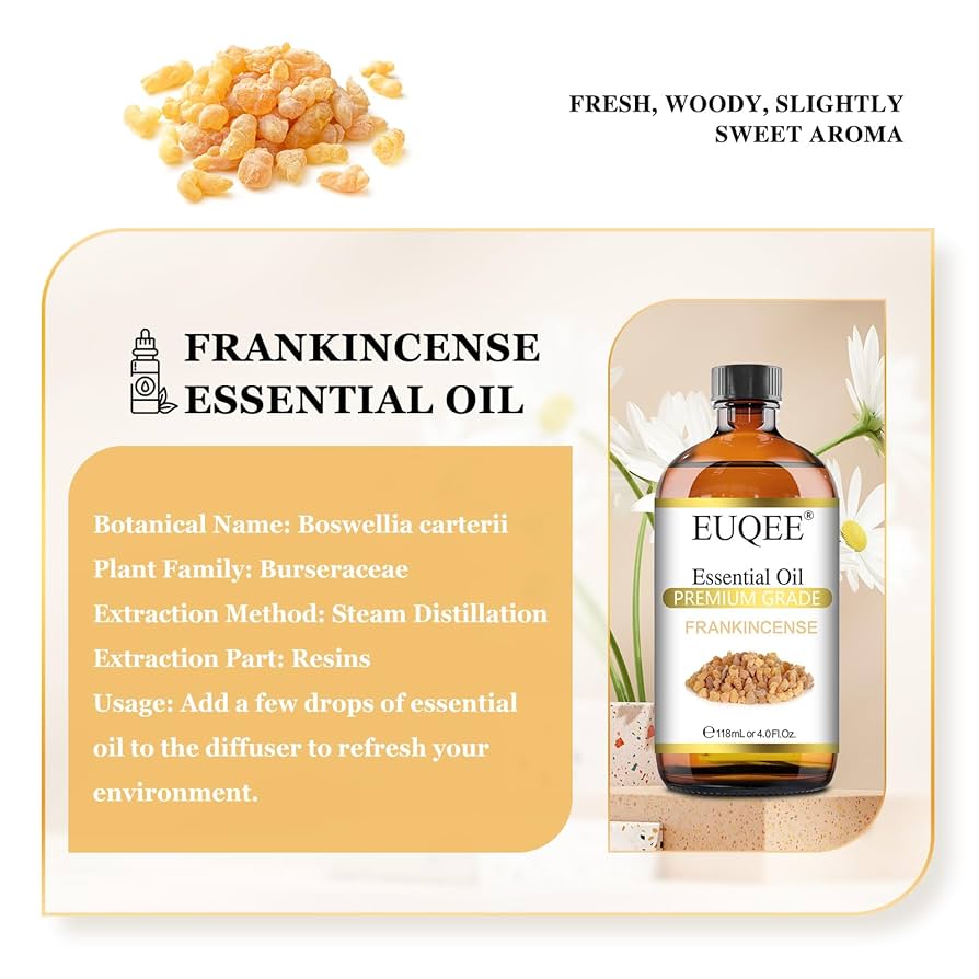 Amazon.com: EUQEE Frankincense Essential Oil 118ml Large